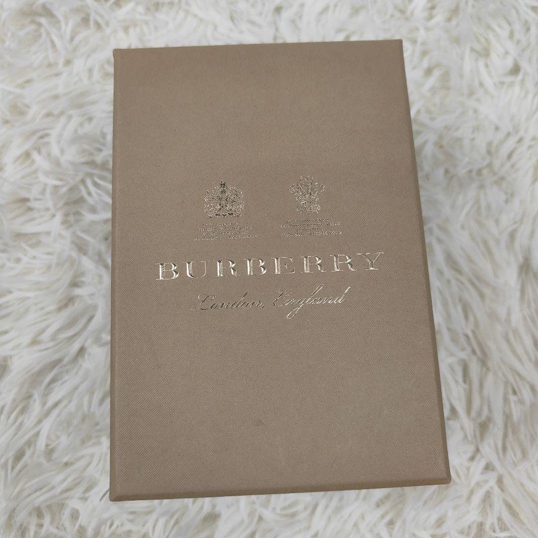 BURBERRY キーホルダー アニマルシープ スタッズ チェック 箱付き