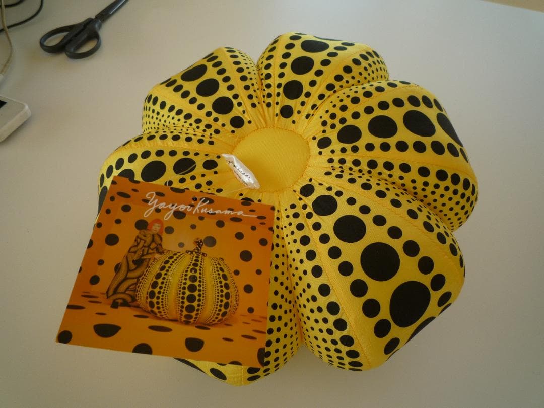 ラムフロム 草間彌生 ソフトスカルプチャー PumpkinS イエロー