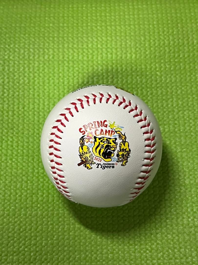 阪神タイガース 佐藤輝明 直筆サインボール 2025 沖縄キャンプ球 宜野