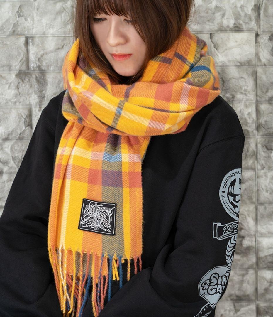 日常組×ZOZOTOWN ぺいんと ストール - メルカリ