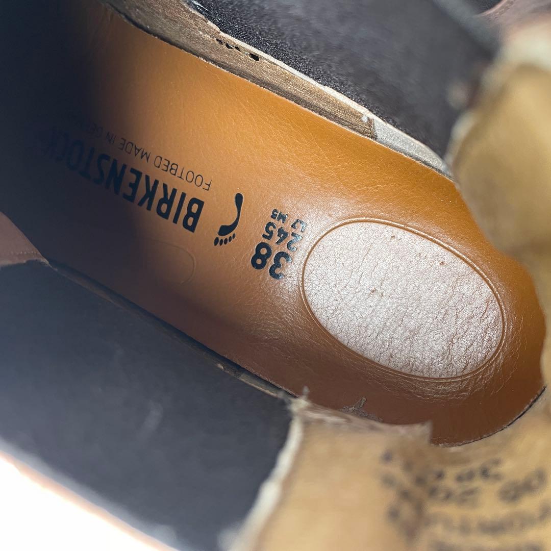 【極美品】ビルケンシュトック サイドゴアブーツ 38