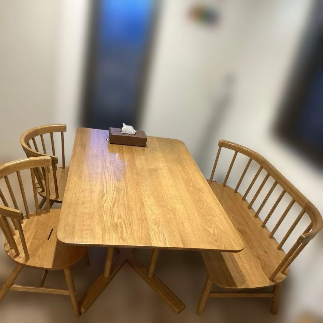 ACTUSナチュラルウッド ダイニングテーブルセット ACTUSナチュラルウッド ダイニングテーブルセット ACTUS ダイニング