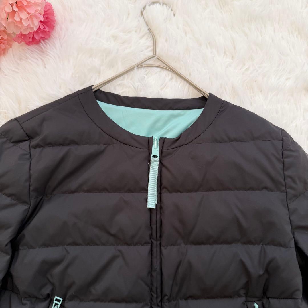 ランバンオンブルー リバーシブルライトダウンジャケット 2way ぺ