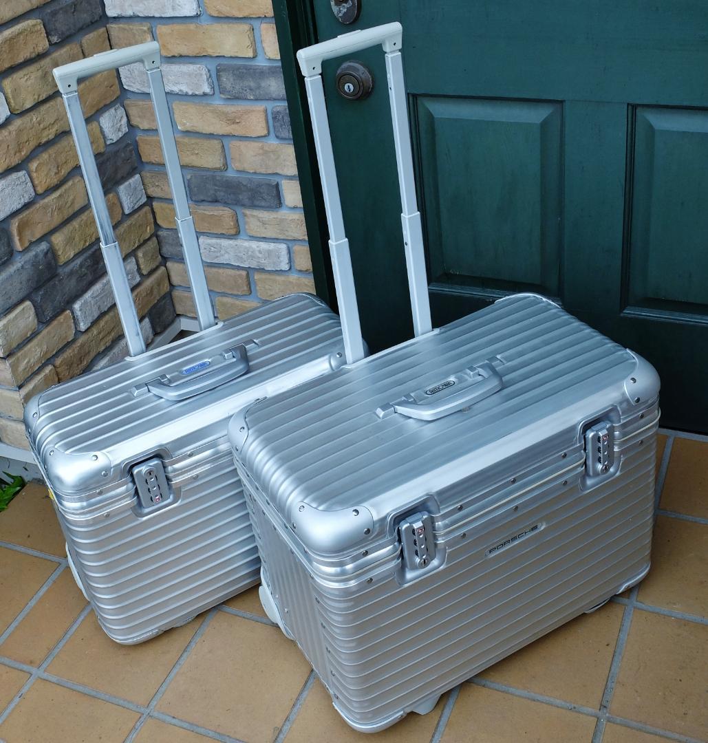 リモワ 985.51『ポルシェ』特別仕様 2輪TSAパイロット特大56L 激レア