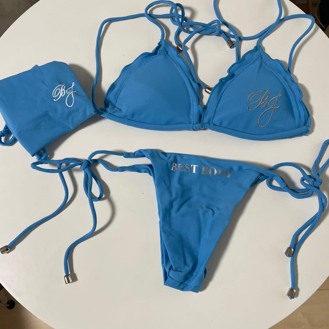 ベストボディジャパン 公式ビキニ　Mサイズ　水色