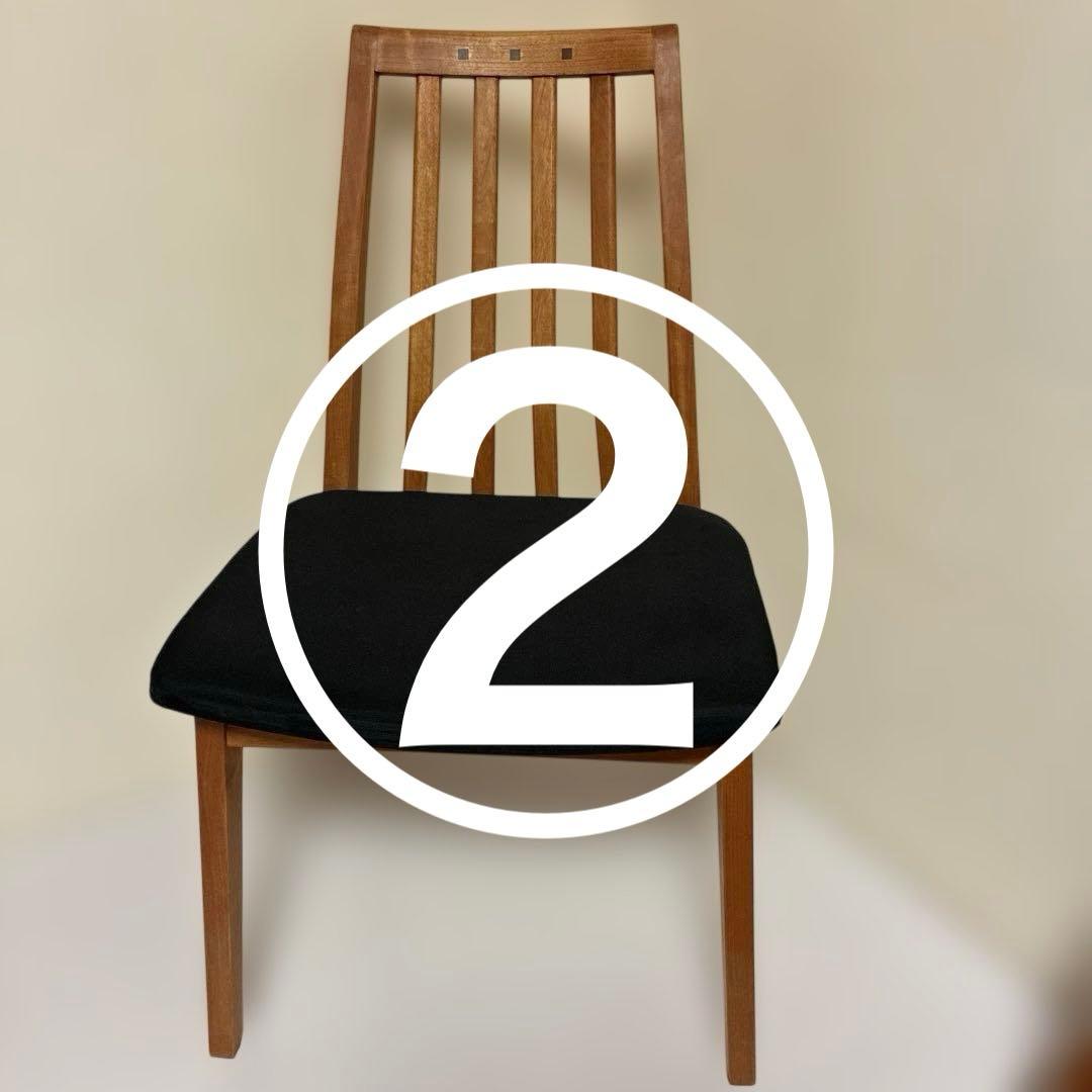 朝日木材加工　BOSCO Dining chair ② 朝日木材加工 BOSCO ダイニングチェア 椅子 チーク材 北欧風