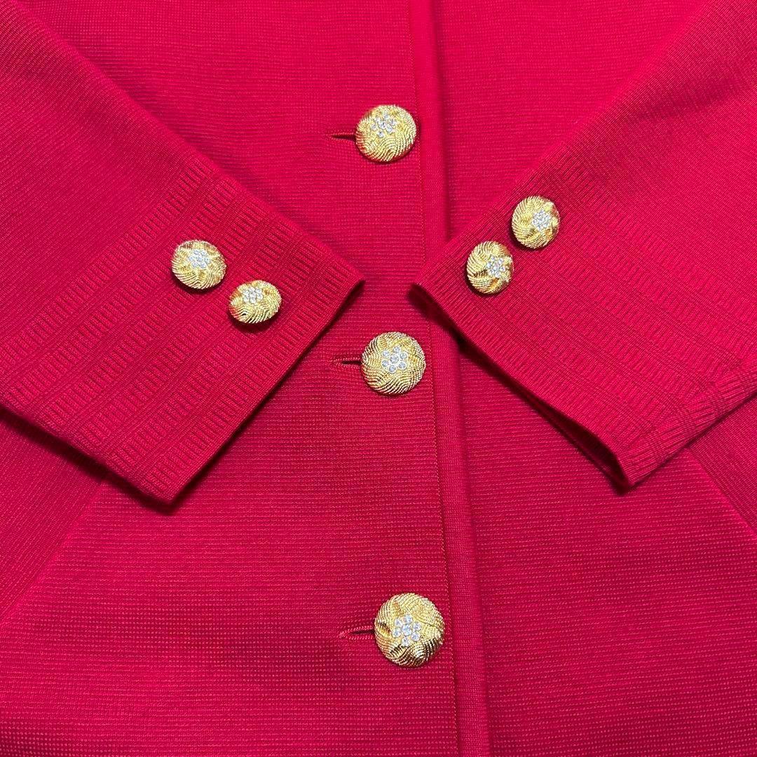 合馬公式アカウント1イヴサンローラン 金ボタン セーター ウール