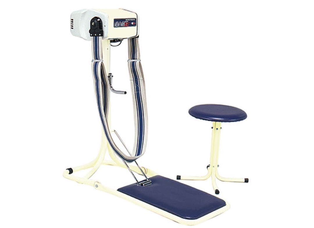 振動マシン 振動ベルト ニューホワイトベルト 専用イス付 FB-100 楽天市場】ニューホワイトベルト 専用イス付 FB-100【家庭用】中旺