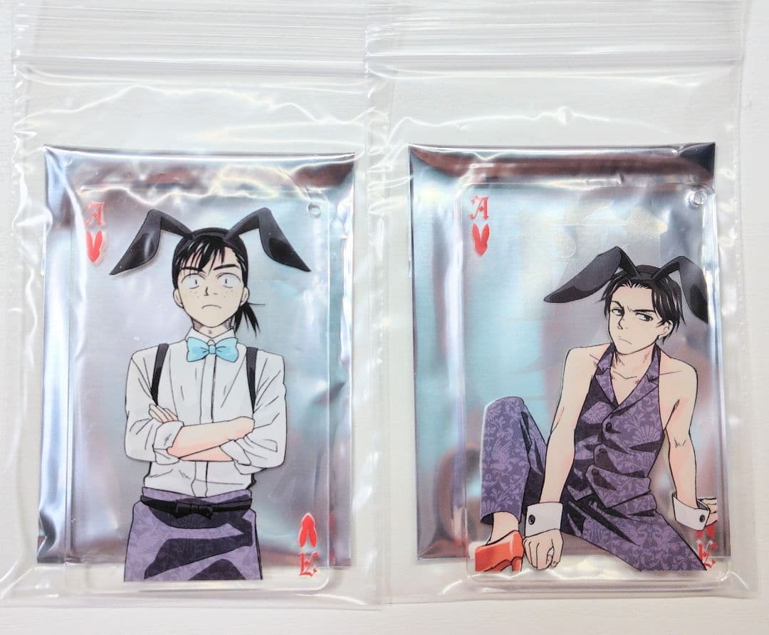 青春鉄道 紙端国体劇場 トランプ アクリルキーホルダー バニー 奥羽