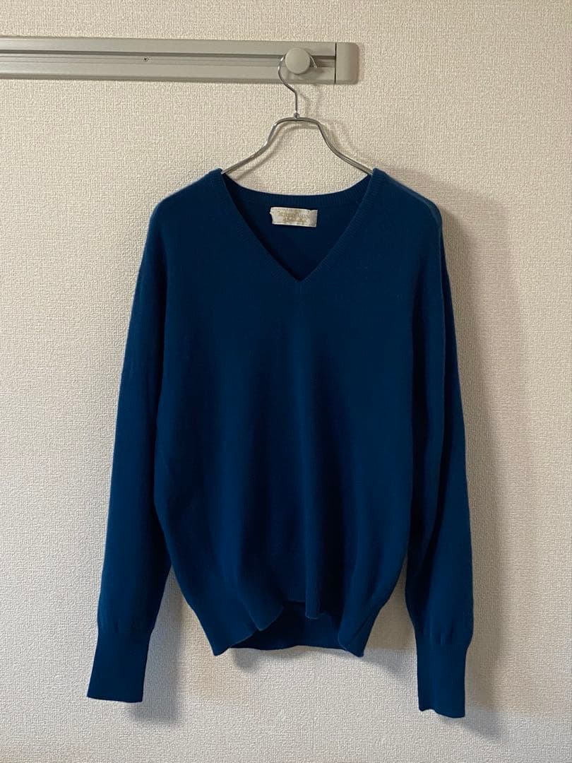 マレーアラン 100%カシミアニット スコットランド製最高級 旧タグ