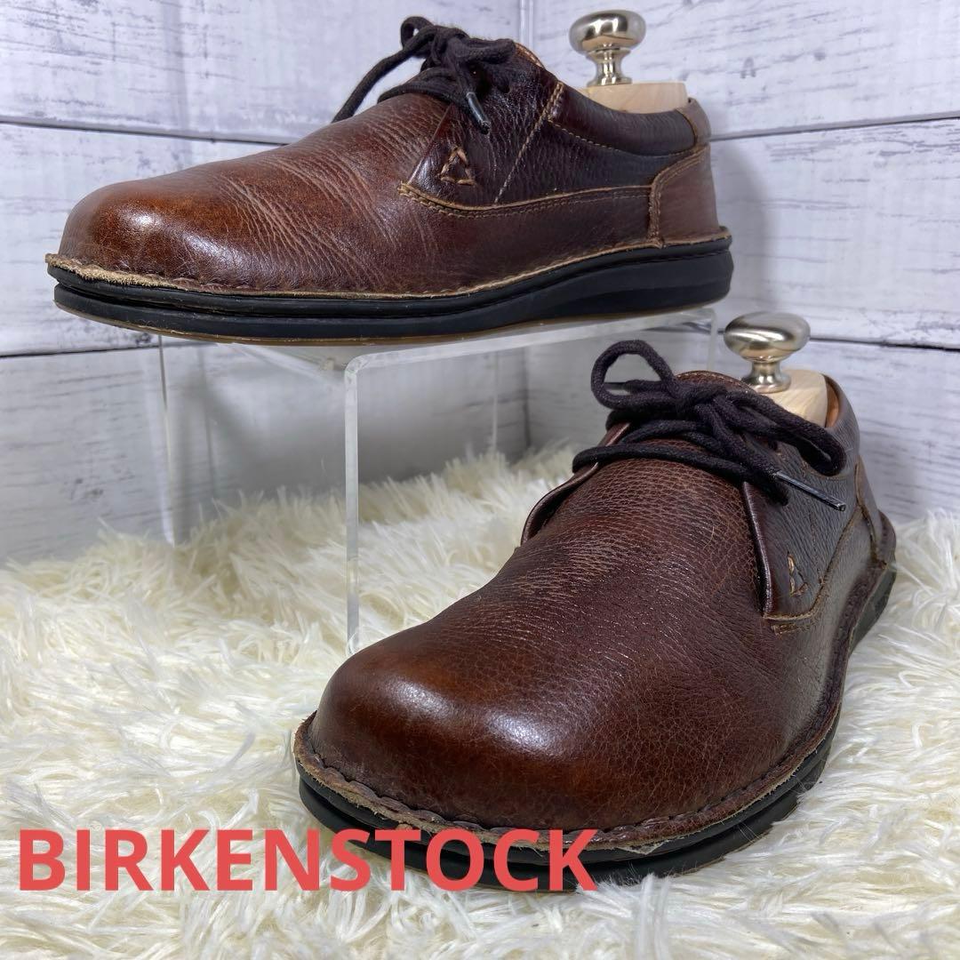 BIRKENSTOCK ビルケンシュトック メンフィス レザーシューズ シボ革