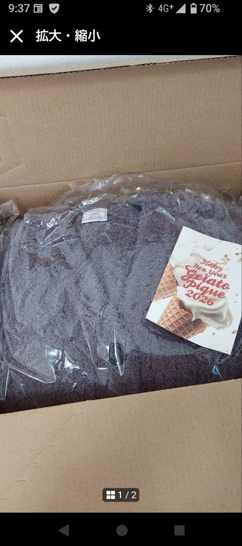 新品未使用　福袋ジェラートピケ 2026年ルームウェア（B）３枚セット ジェラピケ 福袋 2026 B もこもこ3点セット 新品未使用 - メルカリ