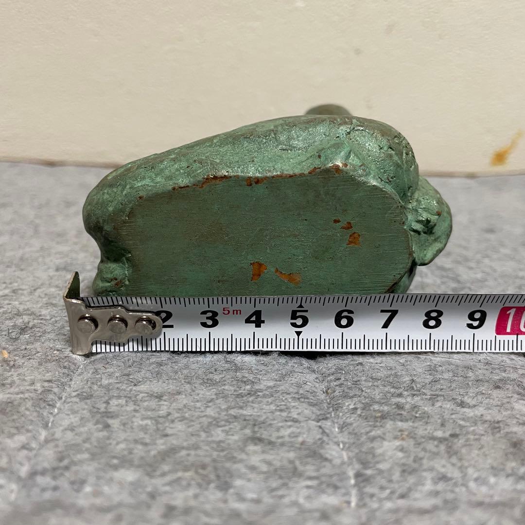 高岡銅器 青銅 ブロンズ 像 銅像 遙 三枝惣太郎 工芸 木箱入り - メルカリ