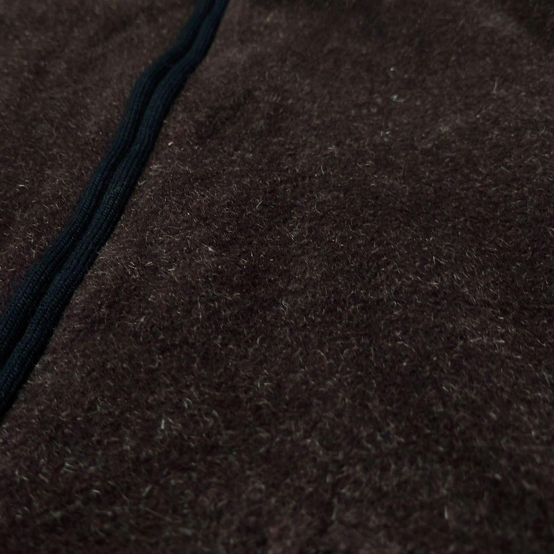 名作】アニエスベーオム ウール モヘヤ ジップブルゾン 八の字 riri