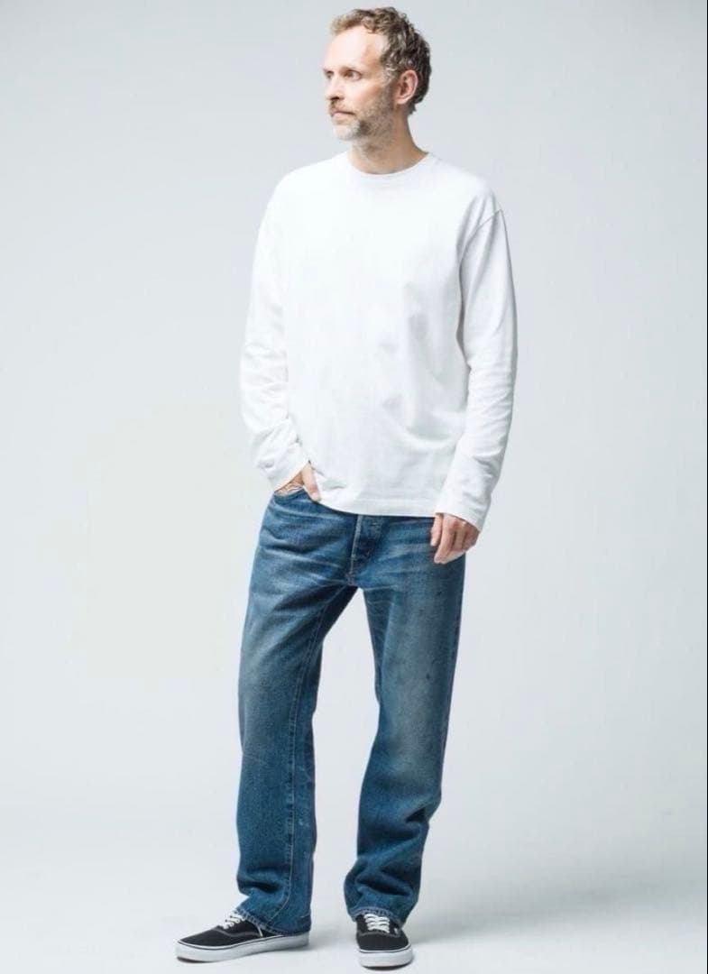 ✴︎LOOPLUS✴︎USED STRAIGHT DENIM/Ron Herman - メルカリ