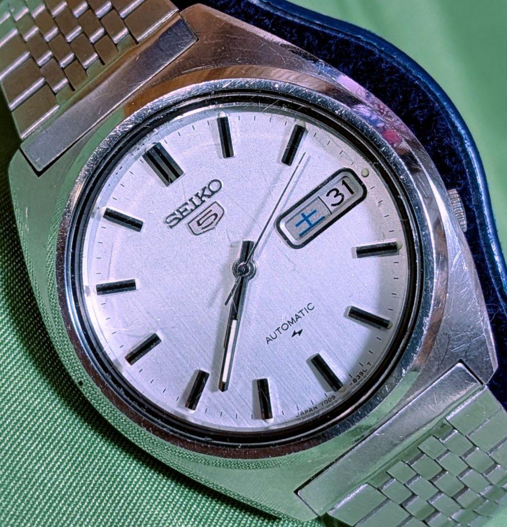 JAPAN SEIKO セイコー5 ビンテージ 自動巻 OH 消磁済 可動品 - メルカリ