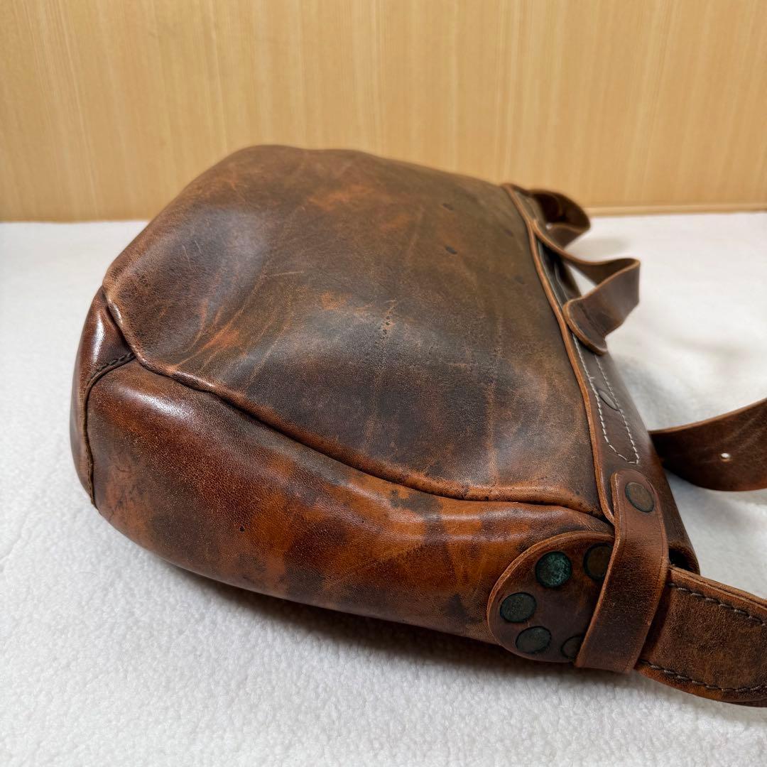 希少 RRL ラルフローレン メッセンジャーバッグ ヴィンテージ - メルカリ