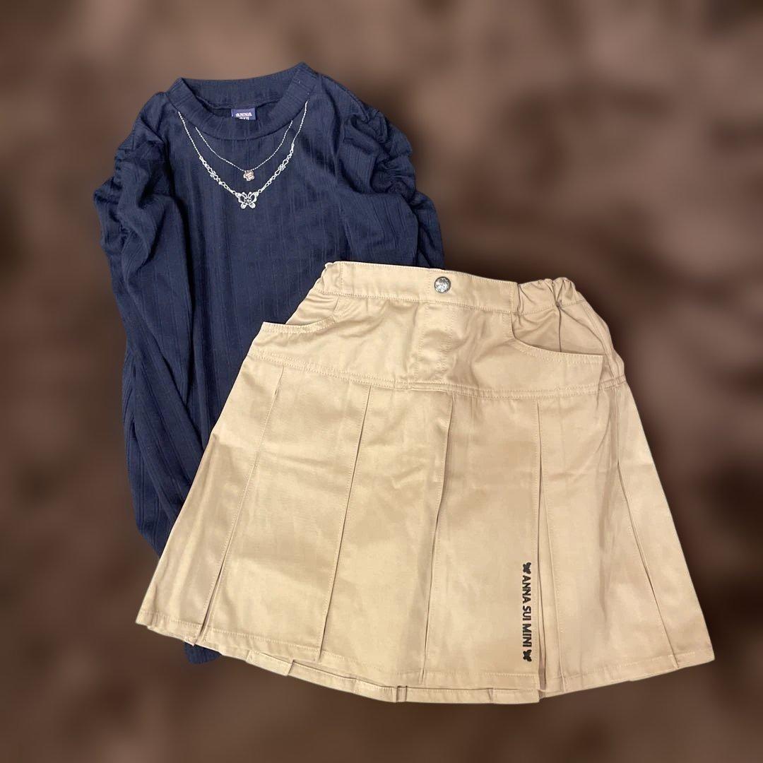 ANNA SUI mini♡スカパン♡150 チェックスカパン（その他） | ANNA SUI mini（アナ スイ・ミニ