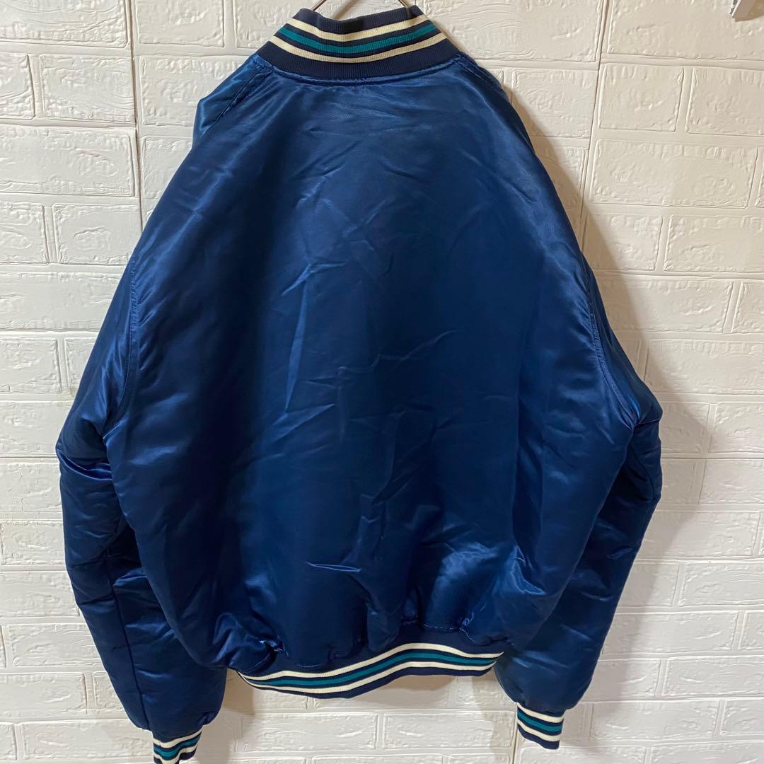 MLB シアトルマリナーズ 80s-90s USA製スタジャン メタリックカラー