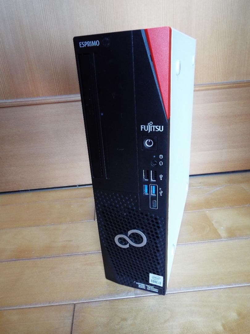 Windowsデスクトップ ESPRIMO D7010/E i3-10100 16G SSD256G+HD FMV-ESPRIMO FUJITSU/富士通 ESPRIMO D7010/F【Intel Core i5-10500