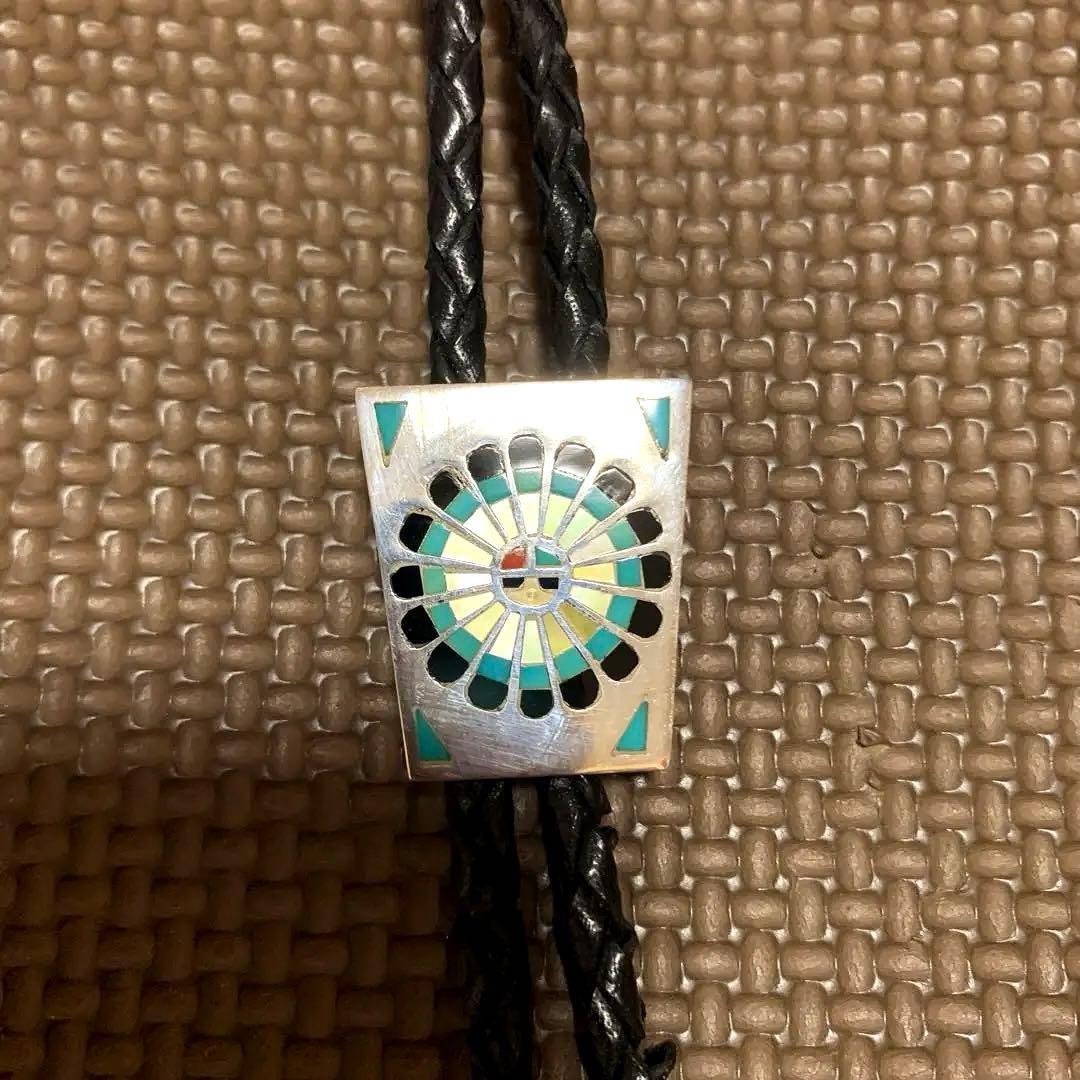 最終価格インディアンジュエリー ズニ族 ホピ族 ナバホ族 ループタイ