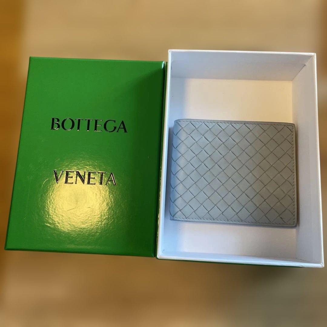 Bottega Veneta 二つ折り財布 グレー
