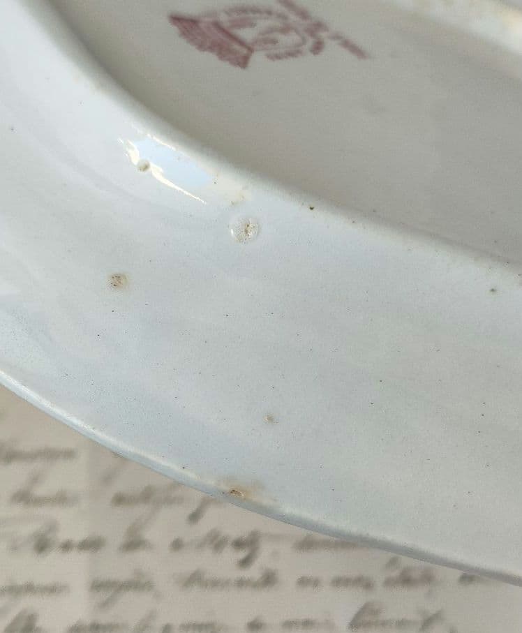 希少　美品　サンタマン　ブールドネージュ　ラヴィエ　フランスアンティーク