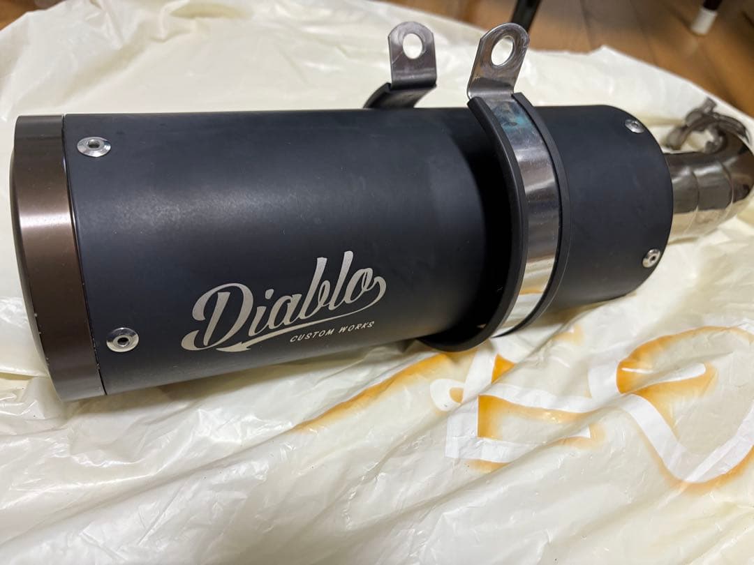 Diablo マフラー　送料込み！！ ホンダ ライブディオ/ZX マフラー 排ガス規制前エンジン対応 AF34 AF35