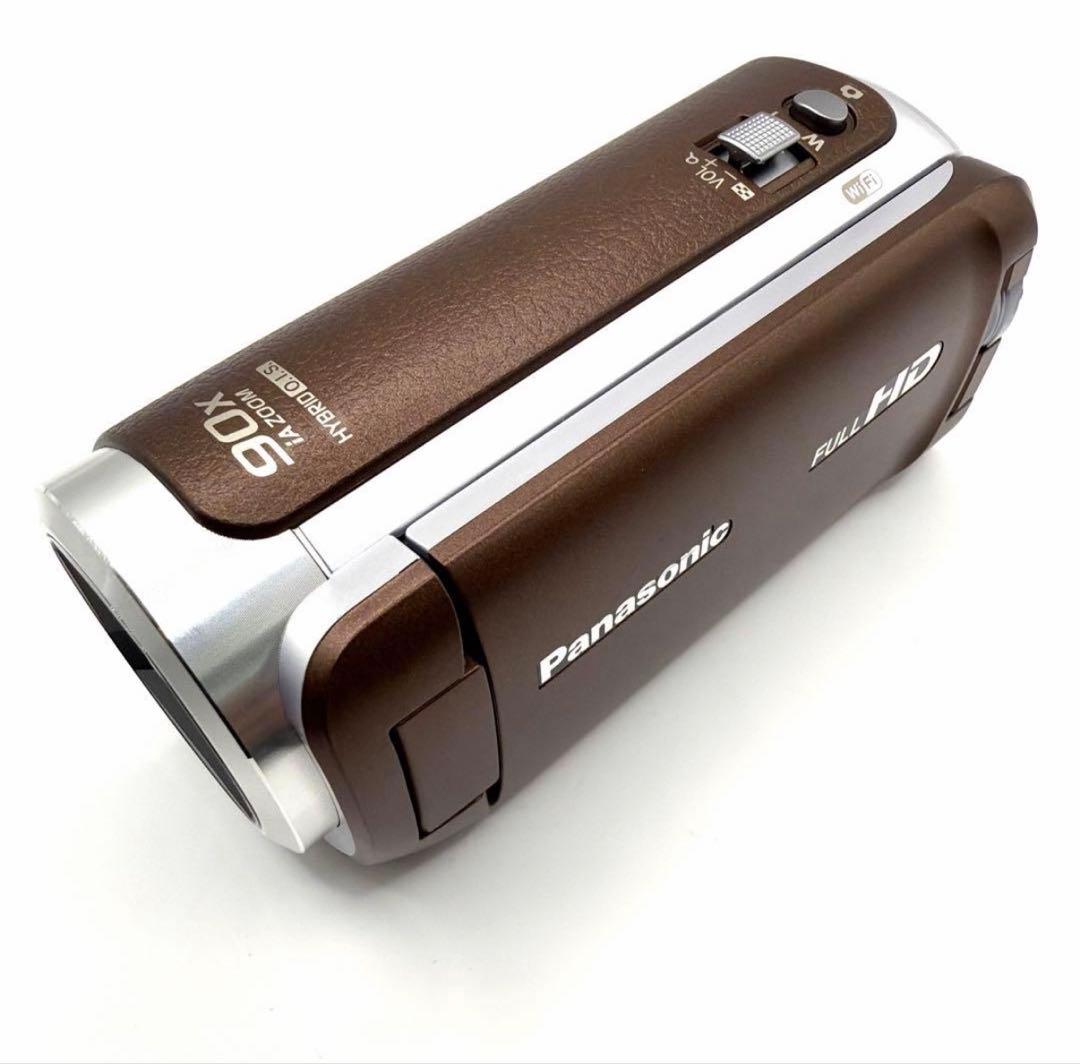 美品 Panasonic HC-W590M ブラウン デジカメ おまけ付き