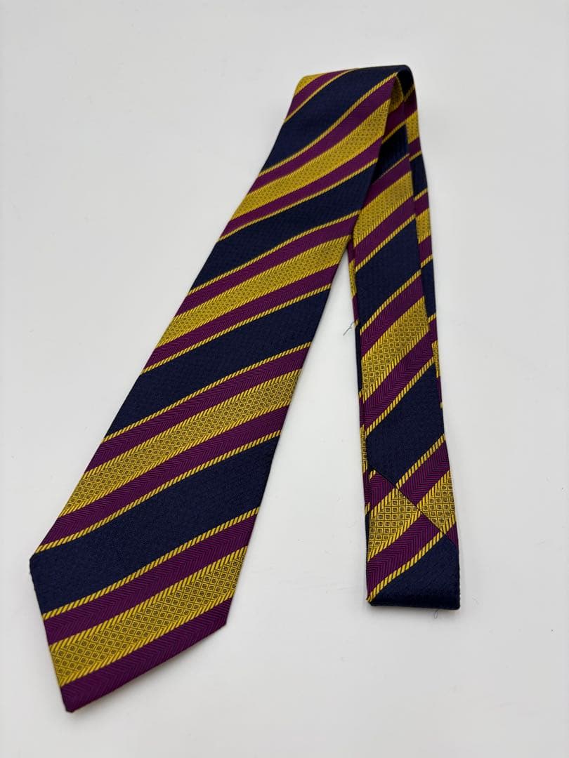 新品未使用　ドレイクス　ネクタイ　Michael J Drake ストライプ Michael J. Drake マイケルジェイドレイク ネクタイ ストライプ - メルカリ