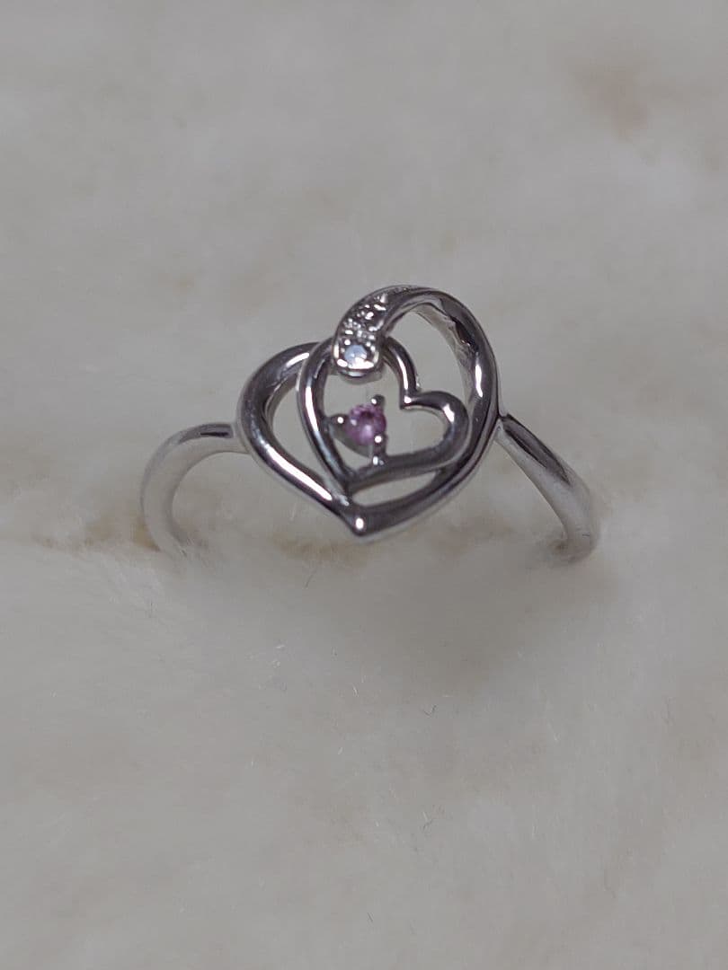 Samantha Tiara ダブルハートリング　9号　Xmas限定 楽天市場】Samantha Tiara サマンサティアラ ハート リング 指輪