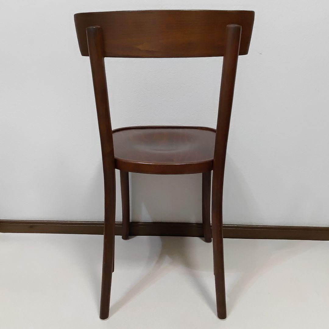 ② フランス アンティーク レストラン ウッドチェア 曲げ木 ベント