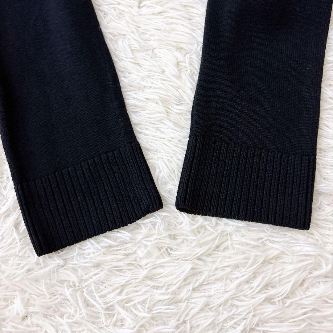 バーバリー ブラックレーベル ドライバーズ ニット 刺繍 ホースロゴ