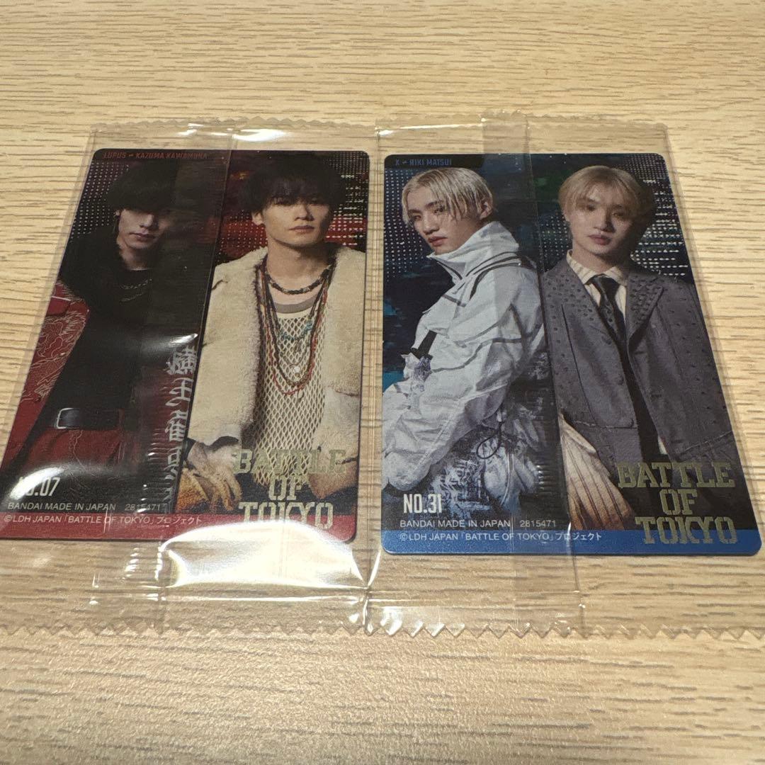 BATTLE OF TOKYO 松井利樹 川村壱馬 カードセット - メルカリ