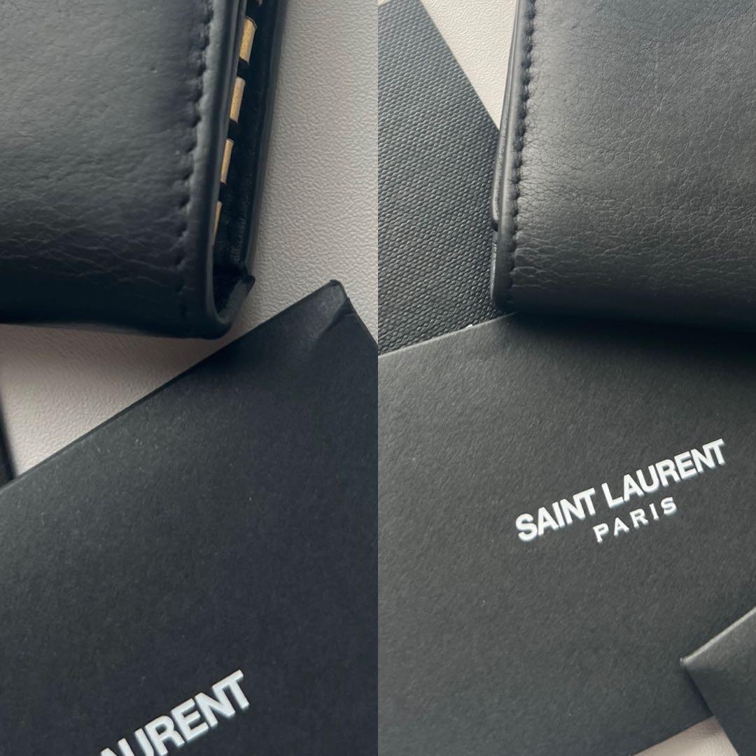 229 美品 SAINTLAURENT イヴサンローラン キーケース