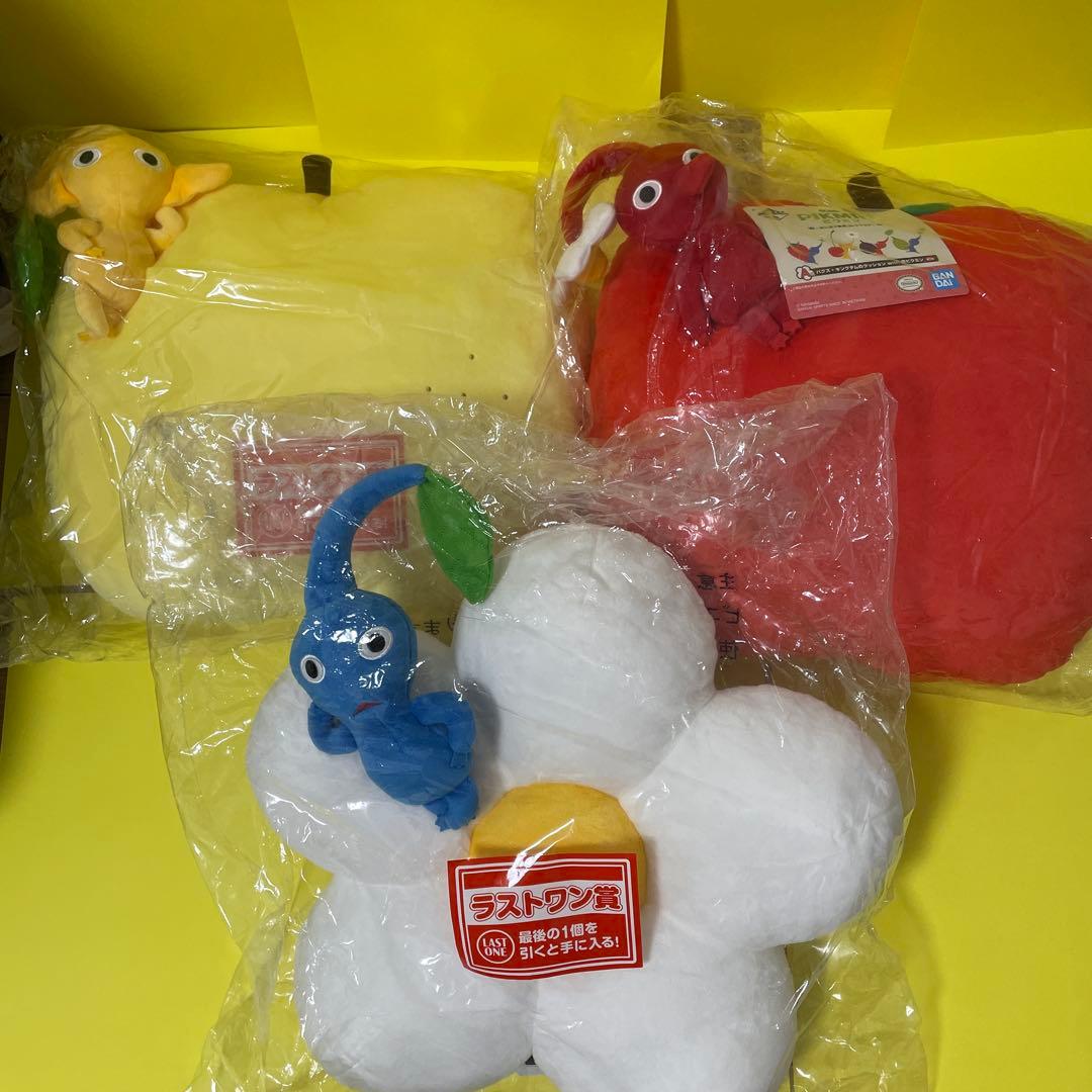 一番くじ ピクミン クッション ラストワン 赤 青 黄 PIKMIN A賞 - メルカリ