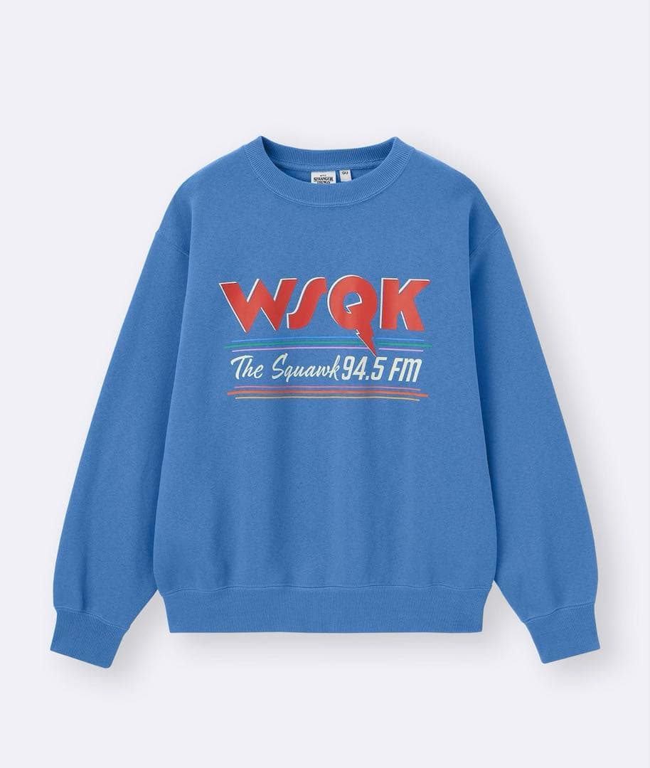 GU ストレンジャーシングス WSQK ヘビーウェイトスウェットプル