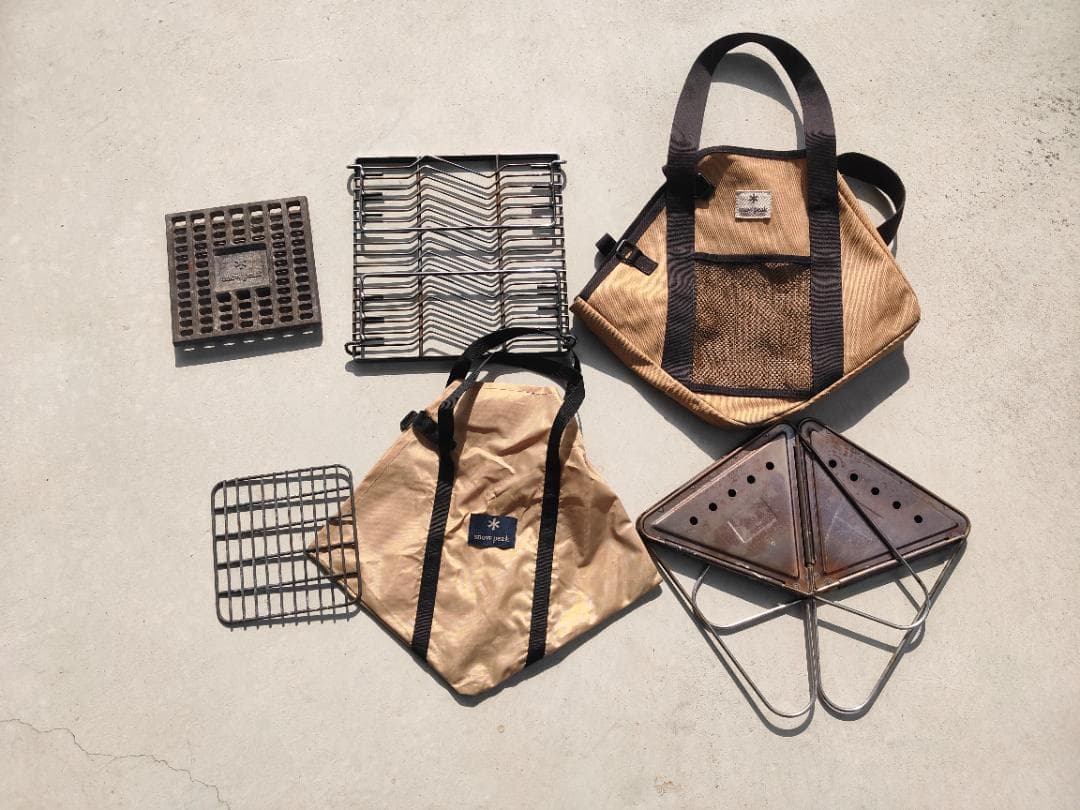 スノーピーク　焚火台S　炭床　ゴトク　ケース スノーピーク 焚火台S 炭床 ゴトク ケース