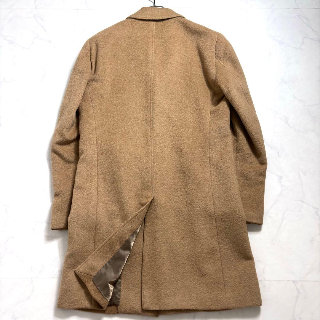超希少品✨セオリー チェスターコート ロング丈○キャメルヘアー100