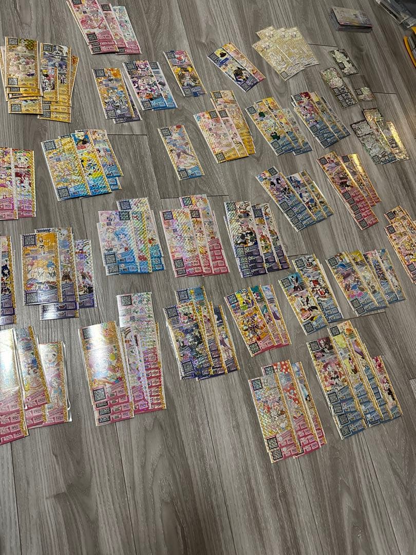 プリパラ SCRプリチケ 約2000枚 夢サイリウム スーパーサイリウム