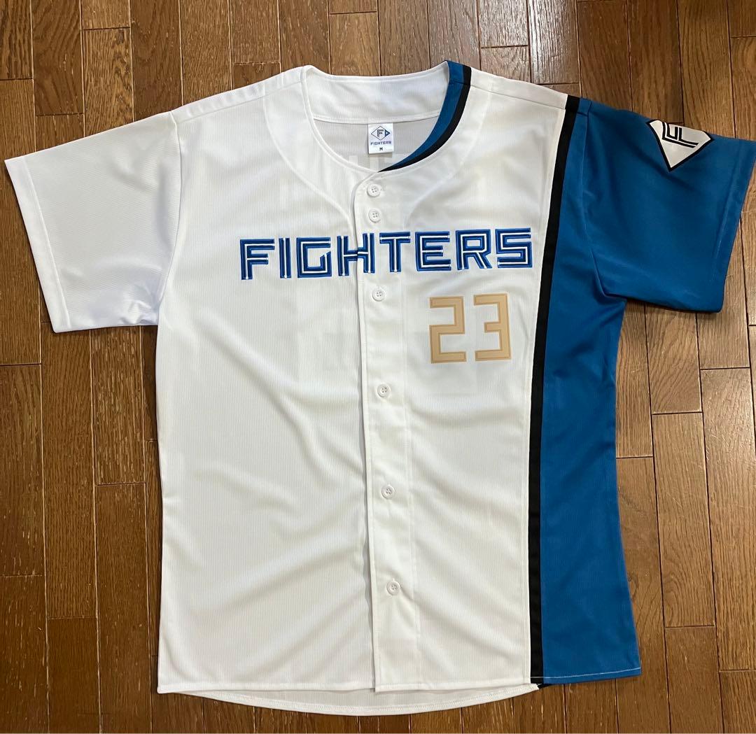 北海道日本ハムファイターズ 伏見寅威選手 レプリカユニフォーム M