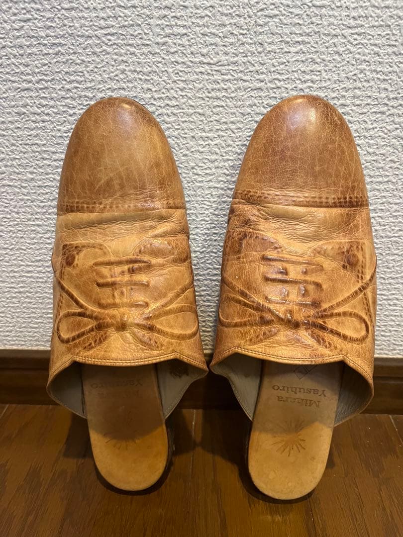 ミハラヤスヒロ 炙り あぶり アブリ スリッポンMIHARAYASUHIRO