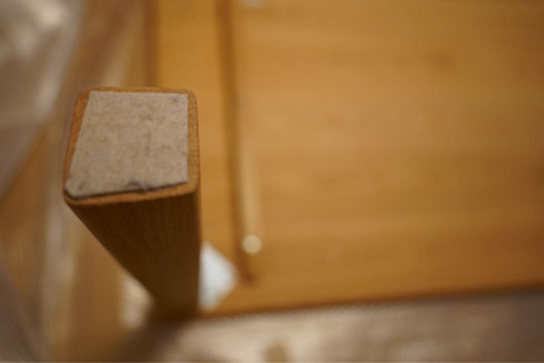 p*i様 浜本工芸 無垢オーク ダイニングテーブル 幅135奥行80高69（定価