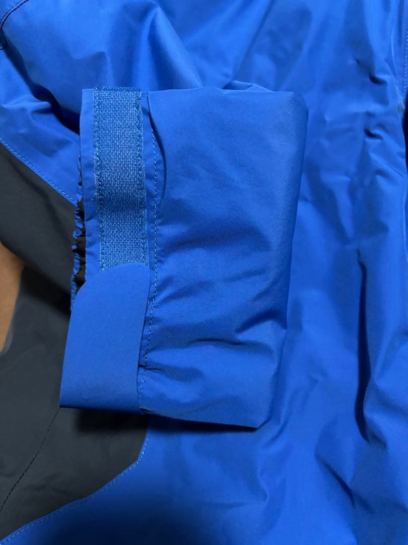 モンベル ドロワッドパーカ メンズ L 青　ゴアテックス 登山 スノボウェア上下