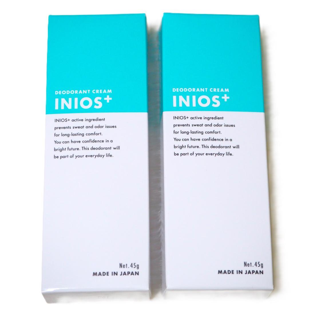 INIOS+ イニオスプラス デオドラントクリーム 45g×2個 セット - メルカリ