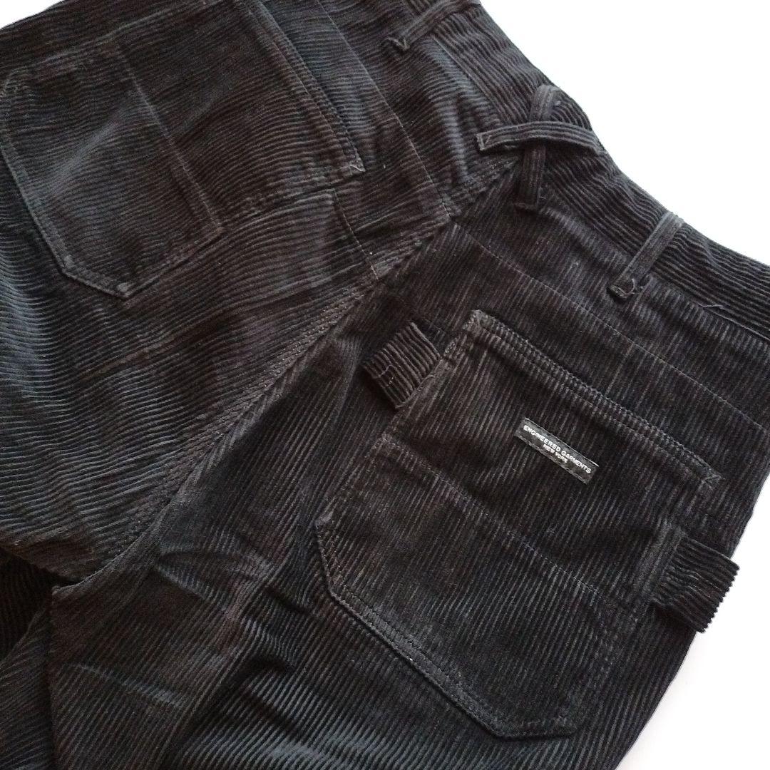 ENGINEERED GARMENTS ブラック　コーデュロイ