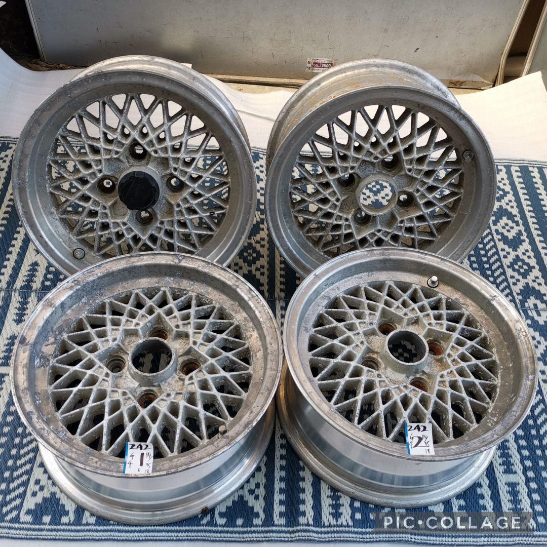 希少！当時物！AUTO BACS SEVEN メッシュホイール 14インチ 6j - メルカリ