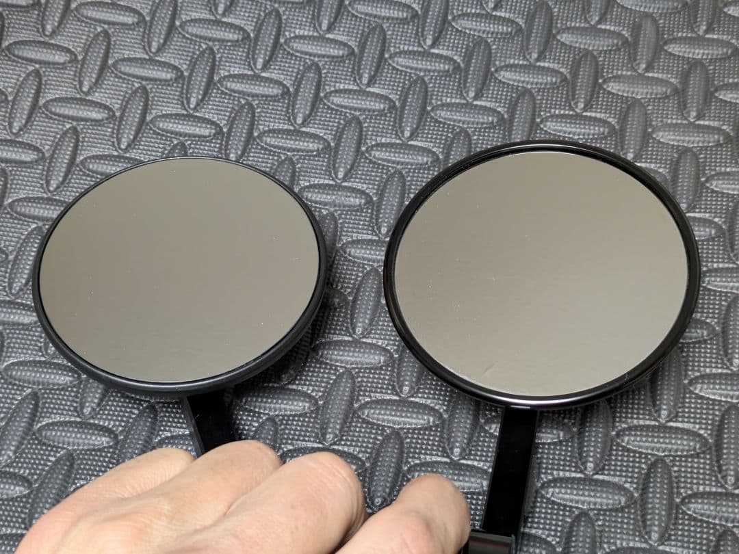 ハスクバーナ ヴィットピレン401専用 カーボン バーエンドミラー新品未