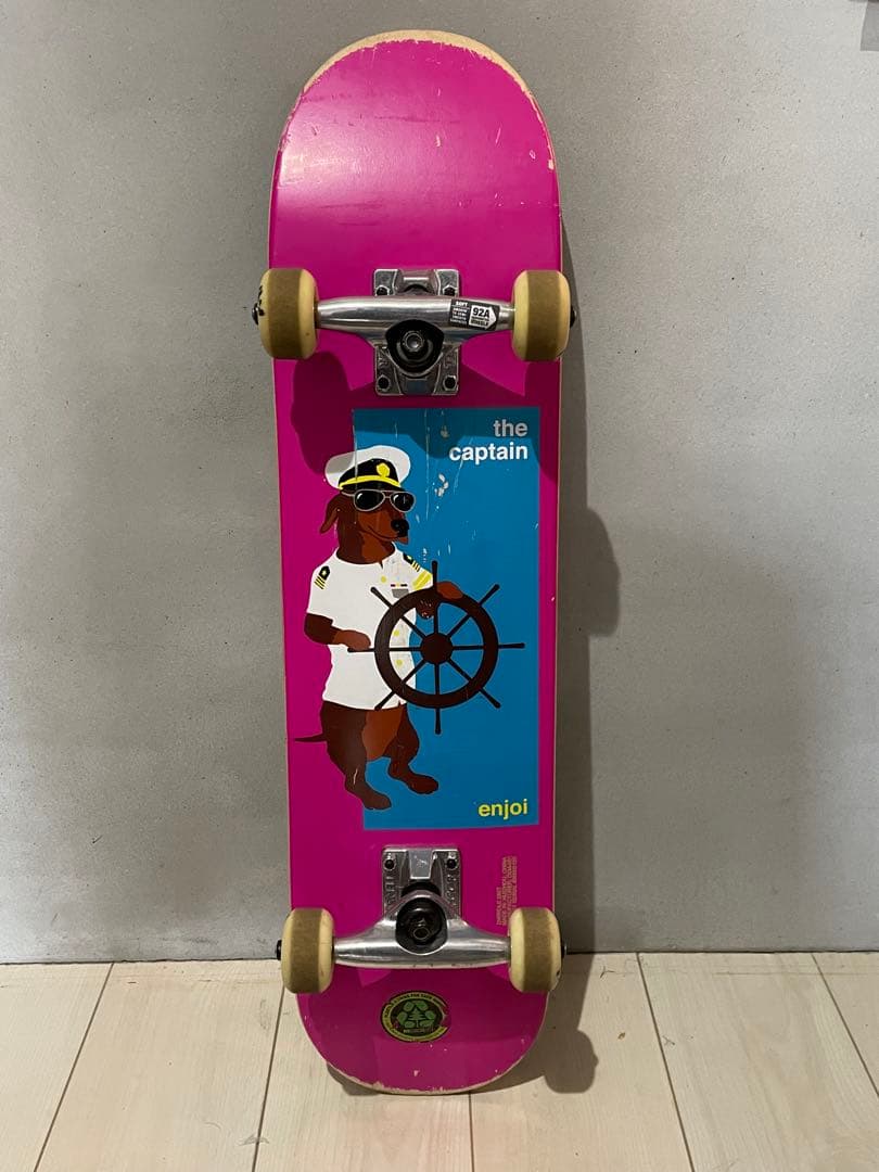 スケートボード コンプリート キッズサイズenjoi 工具付き - メルカリ