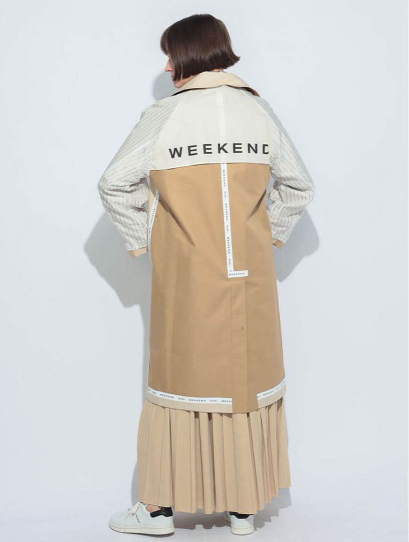 Weekend MaxMara 2wayリバーシブルテクニカルトレンチ 38 - メルカリ